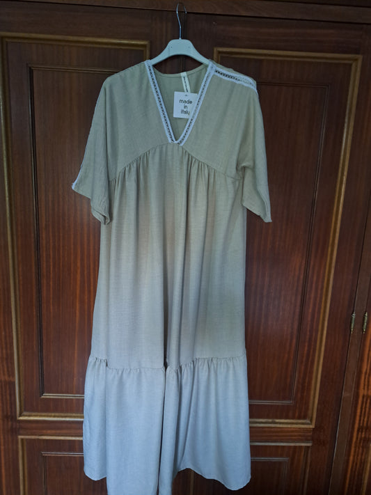 Vestido con manga