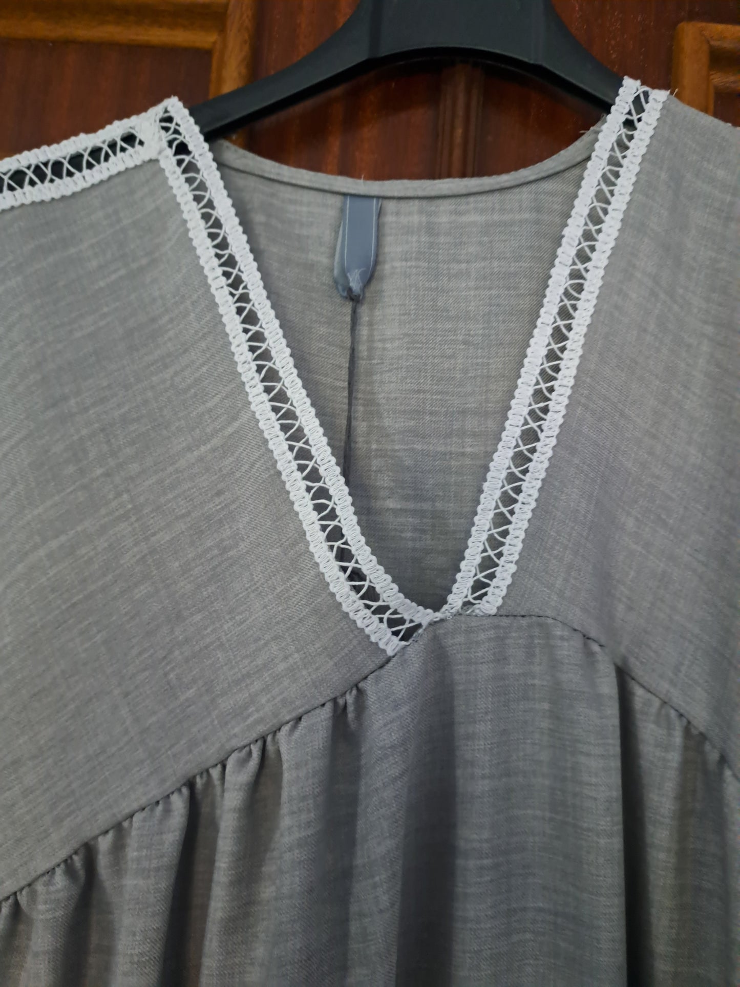 Vestido con manga