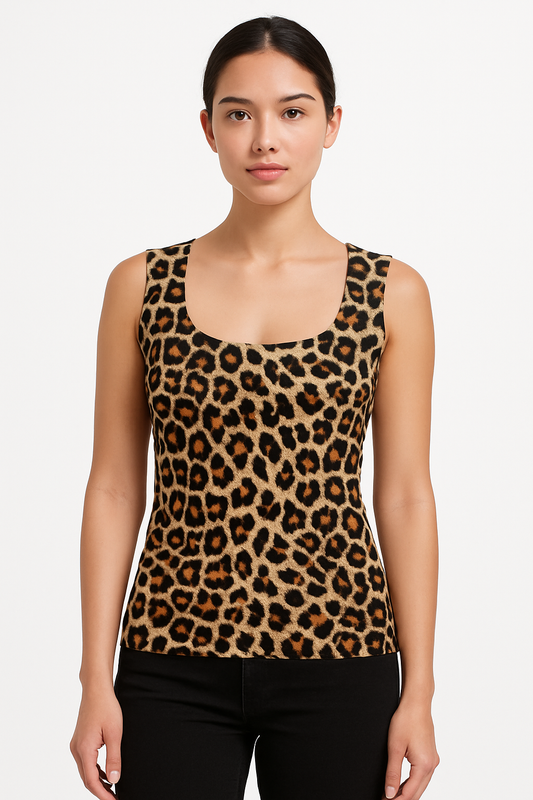 Top de leopardo