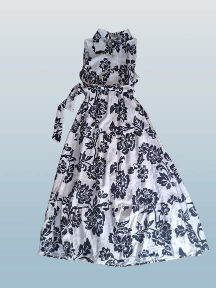 Vestido camisero negro