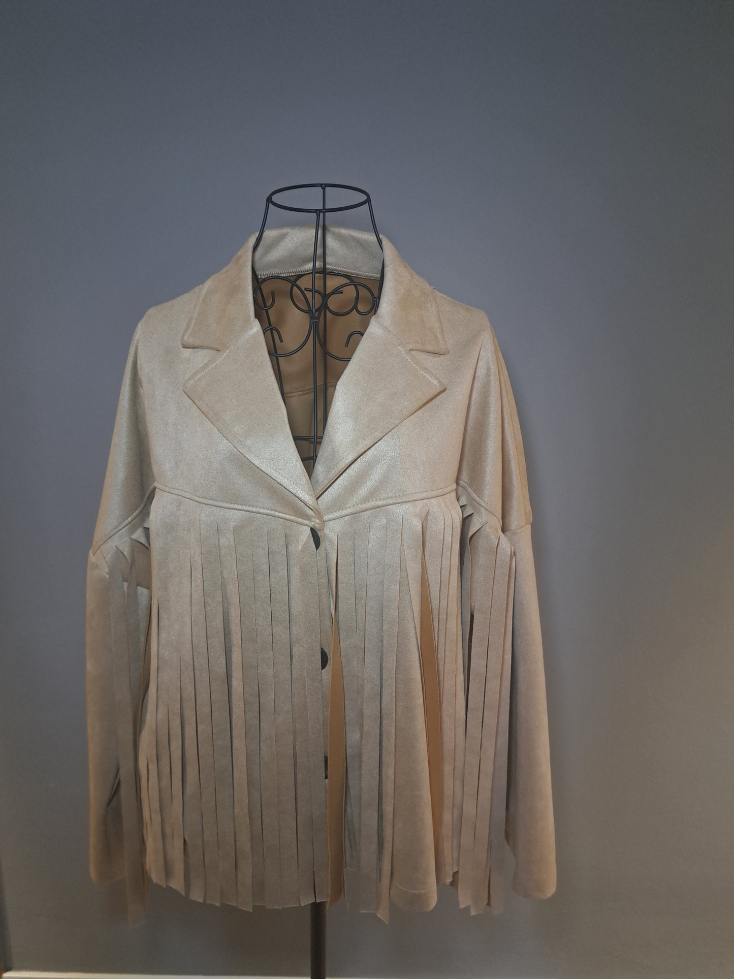 Chaqueta Flecos