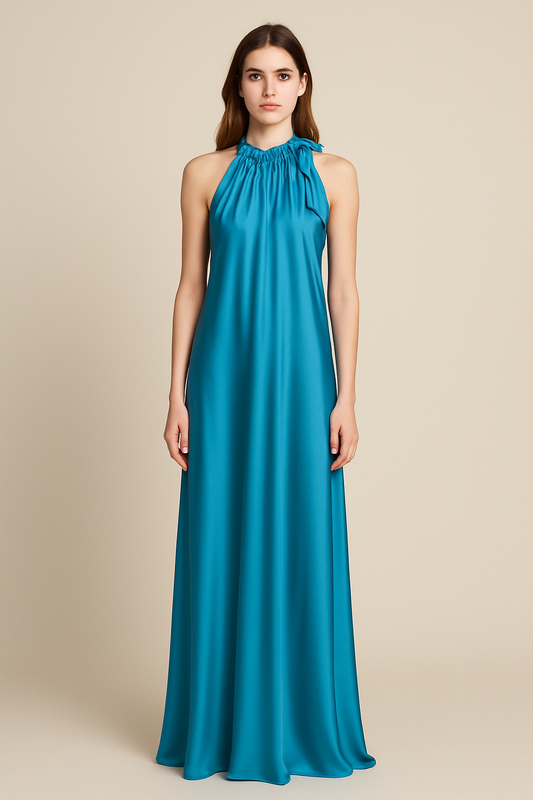 Vestido de raso